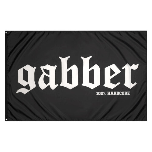  100% Hardcore Flag GABBER 