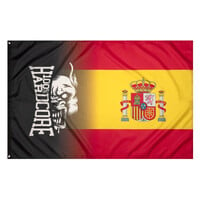 100% Hardcore Flag Espana Rage