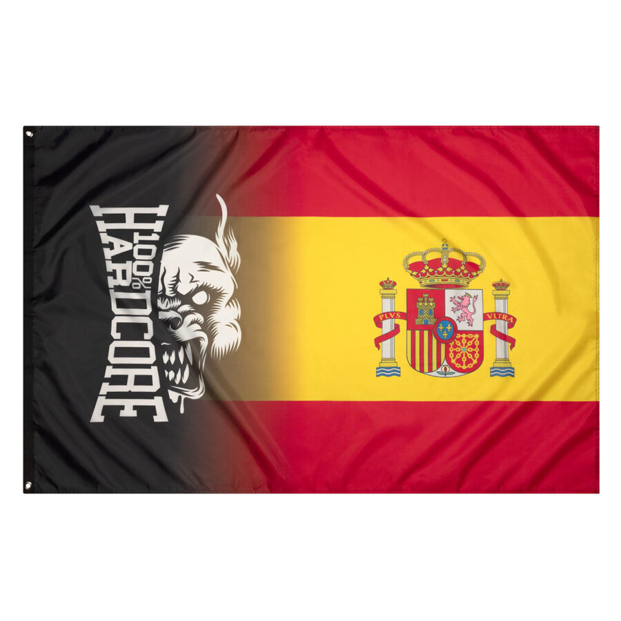 100% Hardcore Flag Espana Rage