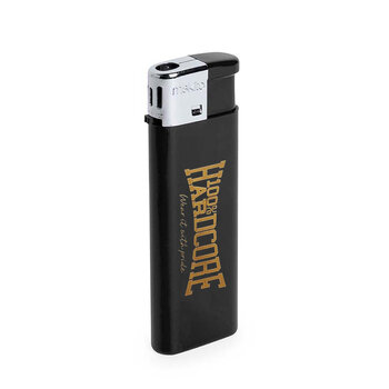  100% Hardcore Lighter The Brand Gold Logo [50 PCS] 