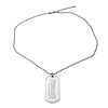 100% HC  Chain Dogtag Silver