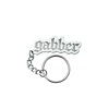 100% HC  Keychain GABBER