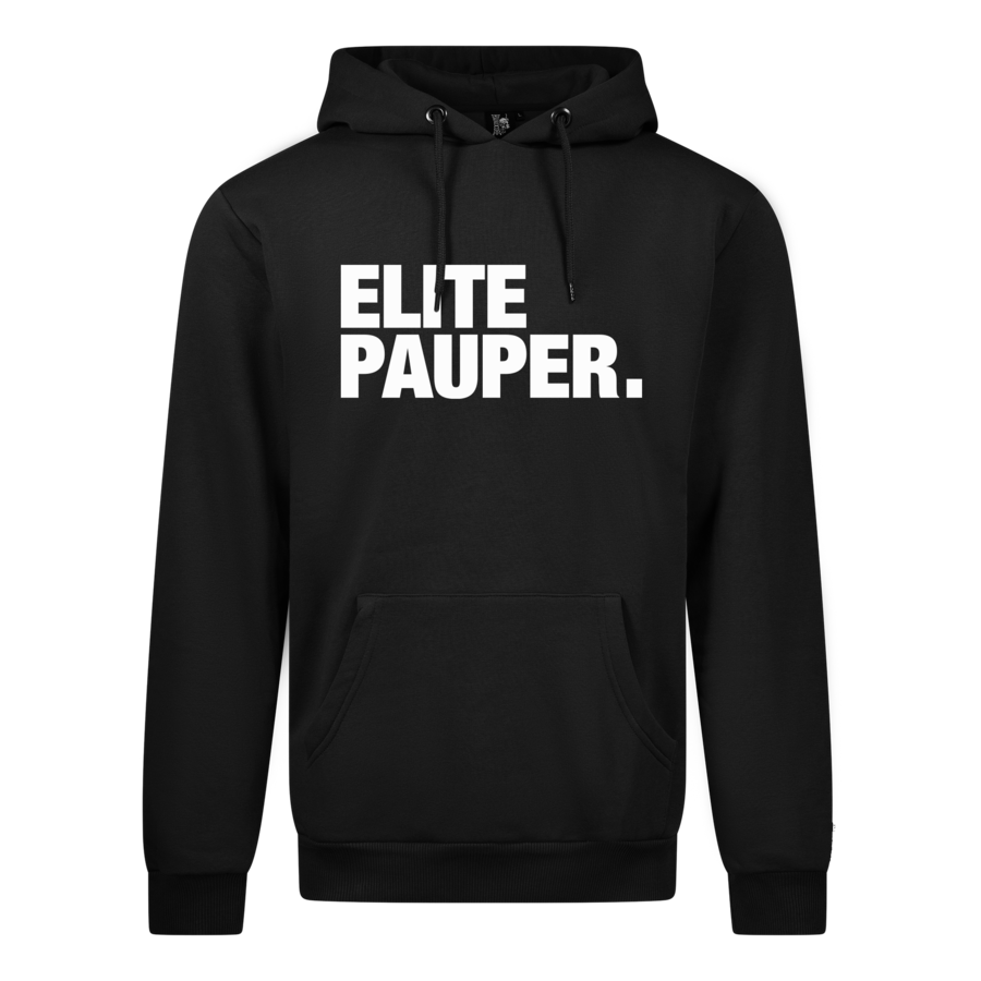 Elitepauper Hooded Essential Black