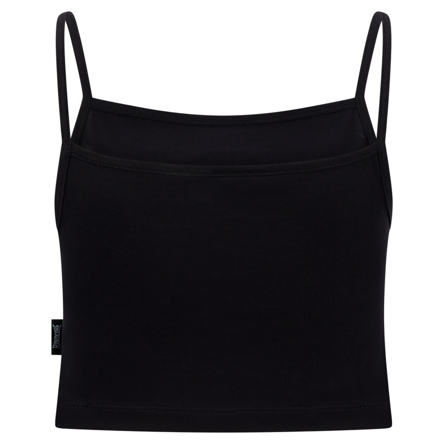 100% HC WMN Cropped Tanktop Tilted Pink