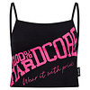 100% HC WMN Cropped Tanktop Tilted Pink