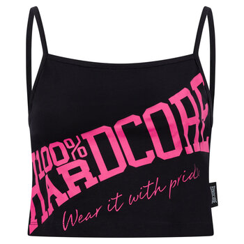  100% HC WMN Cropped Tanktop Tilted Pink 