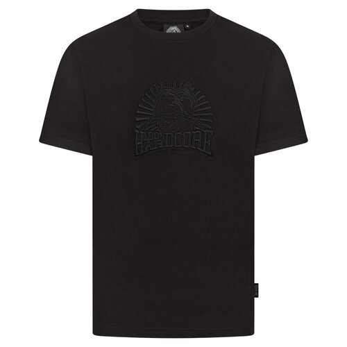  100% HC T-shirt  Dog-1 Black on Black 