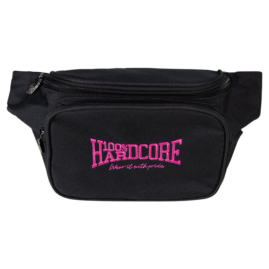 100% HC Hipbag Essential Black / Pink