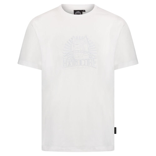  100% HC T-shirt  Dog-1 White on White 