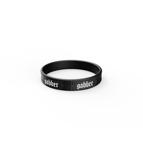  100% HC Silicone Wristband GABBER [10 PCS] 