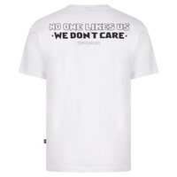 Hooligan T-shirt We don't Care White