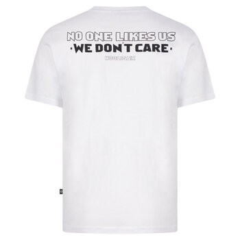  Hooligan T-shirt We don't Care White 