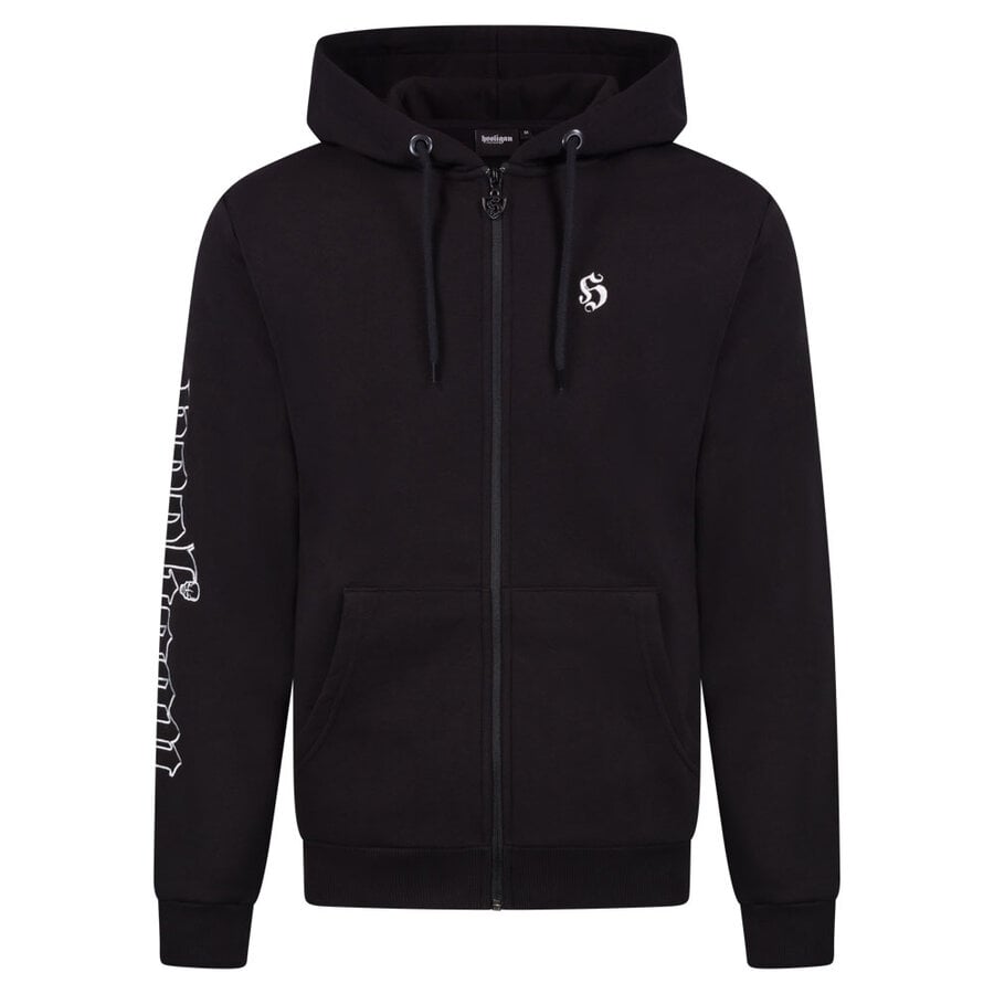 Hooligan Hooded Zipper We don't Care