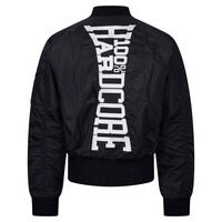 100% Hardcore Bomber jacket Vertical Black