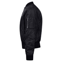 100% Hardcore Bomber jacket Vertical Black
