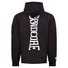 100% HC Hooded Zipper Vertical Black