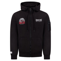100% HC Hooded Zipper Distorted Dog-1