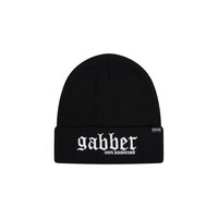 100% Hardcore Beanie Gabber Black