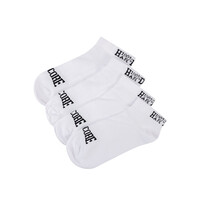 100% HC Sneaker socks Essential White [2 pack]