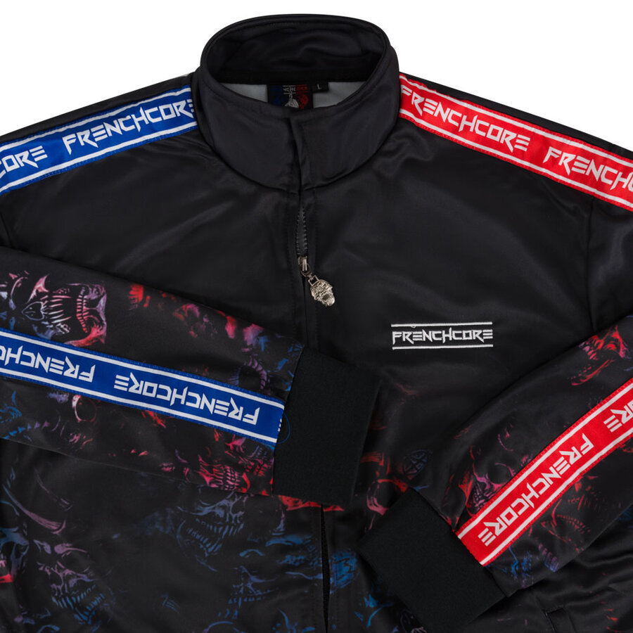 Frenchcore Tr Jacket Faded Skulls