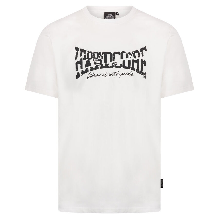 100% HC T-shirt Essential Broken White