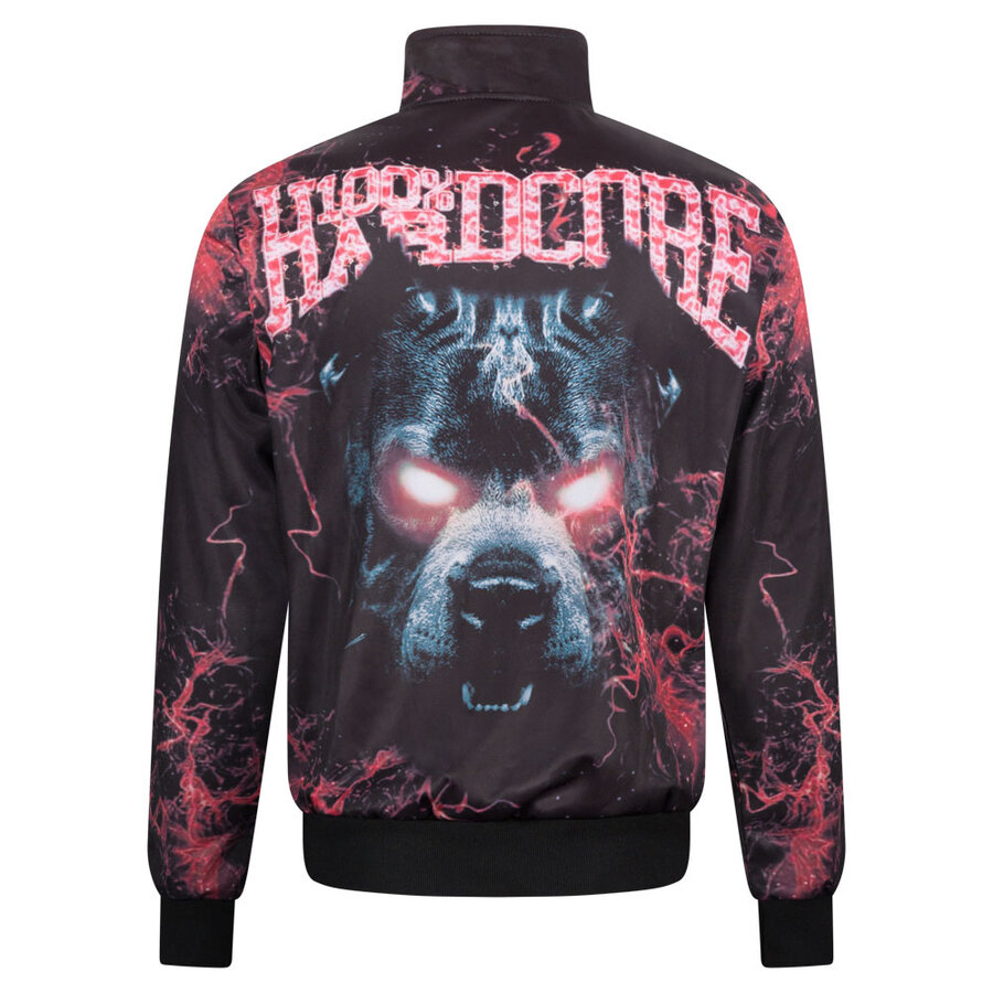 100% HC Tr Jacket Flaming Dog Red