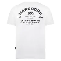 100% HC T-shirt Essential Apparel White