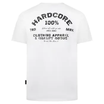  100% HC T-shirt Essential Apparel White 