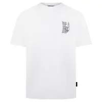 100% HC T-shirt White Negative