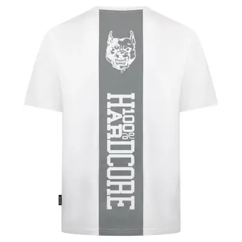  100% HC T-shirt White Negative 
