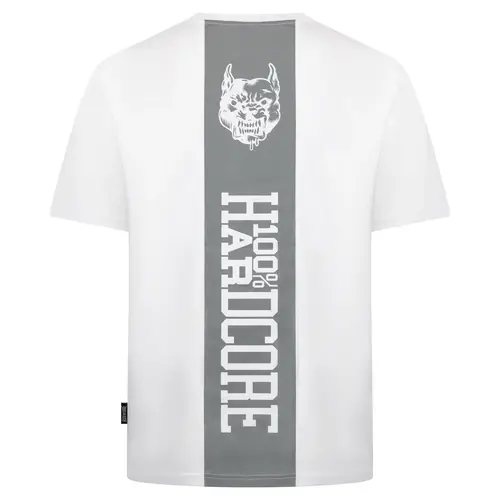  100% HC T-shirt White Negative 