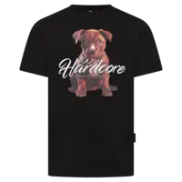 100% HC T-shirt Black Puppy