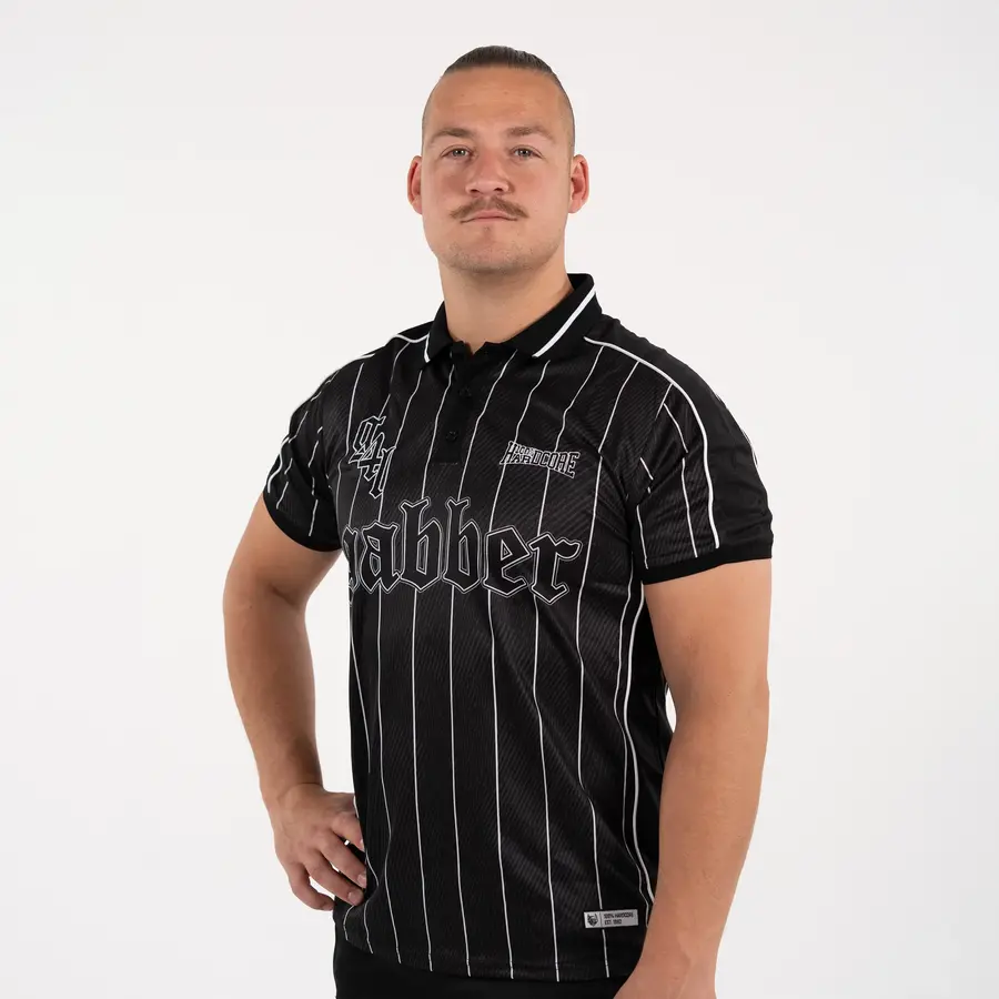 100% HC Footbal Shirt Striped GABBER