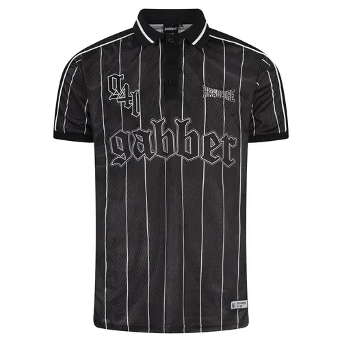  100% HC Footbal Shirt Striped GABBER 