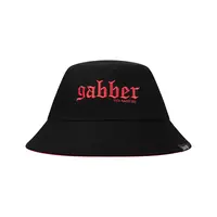 100% HC Bucket Hat GABBER Reversible Pink