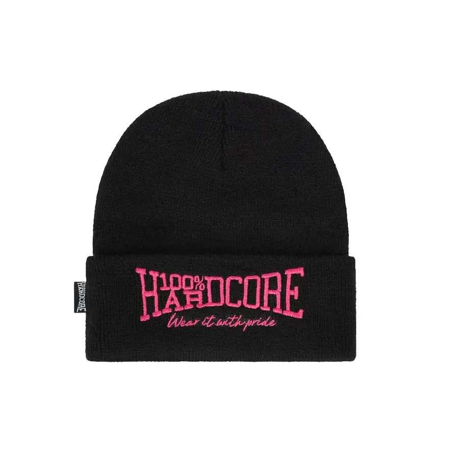 100% Hardcore Beanie Essential Pink