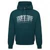 100% HC Hooded Faded Teal