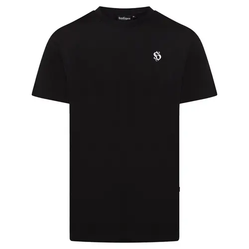  Hooligan Streetwear T-shirt H Black 