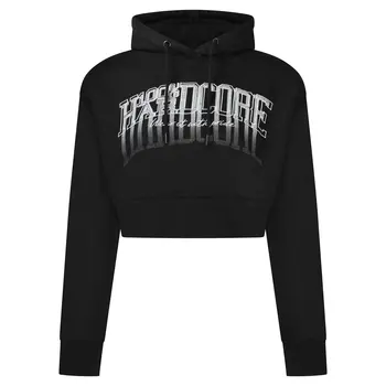  100% HC Lady Cropped Hooded Faded 