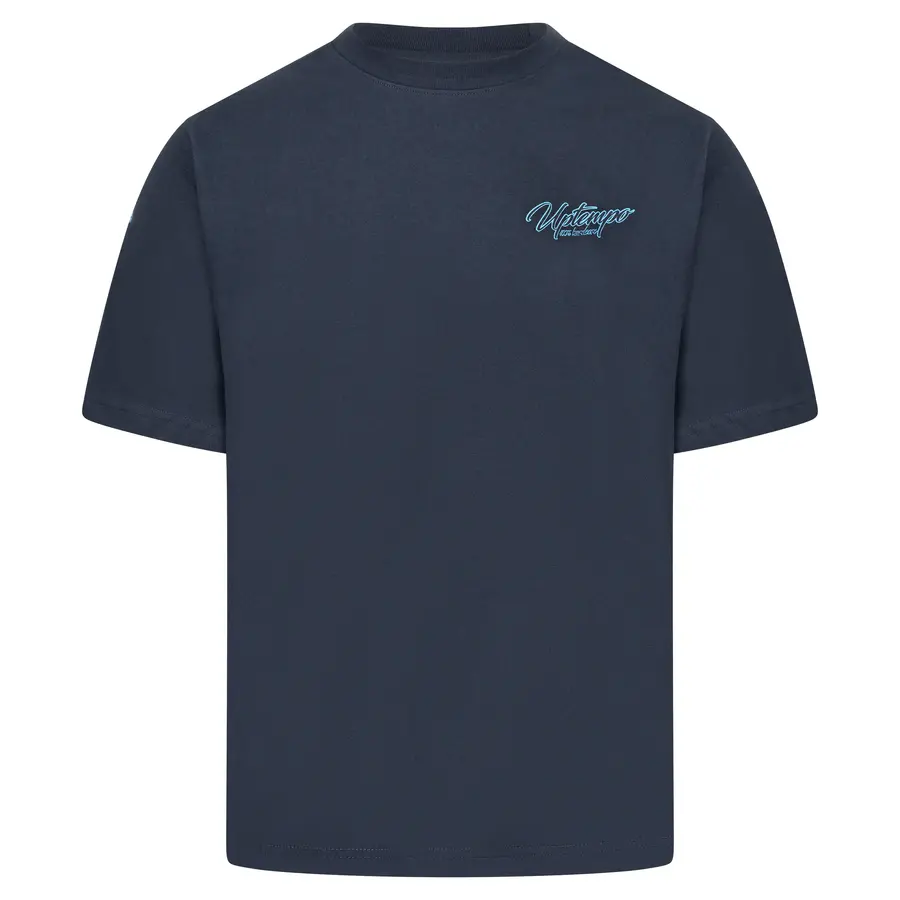 Uptempo T-shirt Big Signature Blue