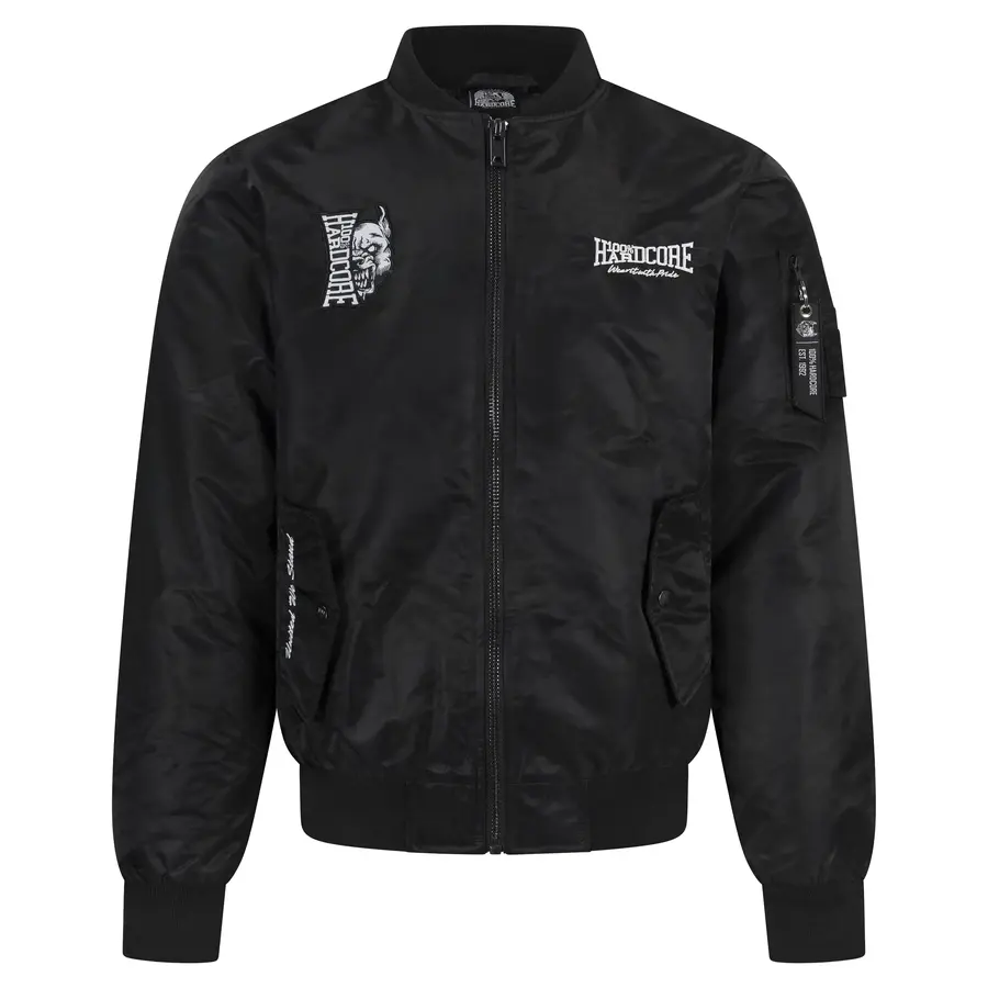 100% Hardcore Bomber jacket Branded Rage