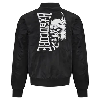  100% Hardcore Bomber jacket Branded Rage 
