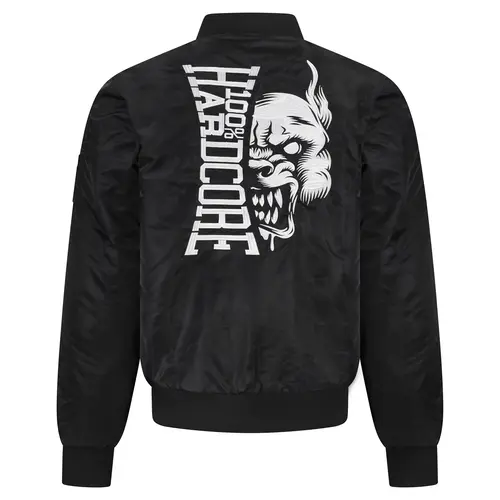  100% Hardcore Bomber jacket Branded Rage 