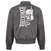 100% HC Bomber jacket Branded Rage Graphite