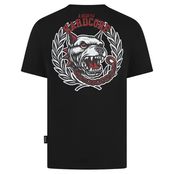  100% HC T-shirt Unleashed Black 