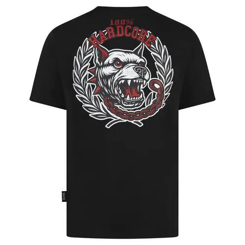  100% HC T-shirt Unleashed Black 