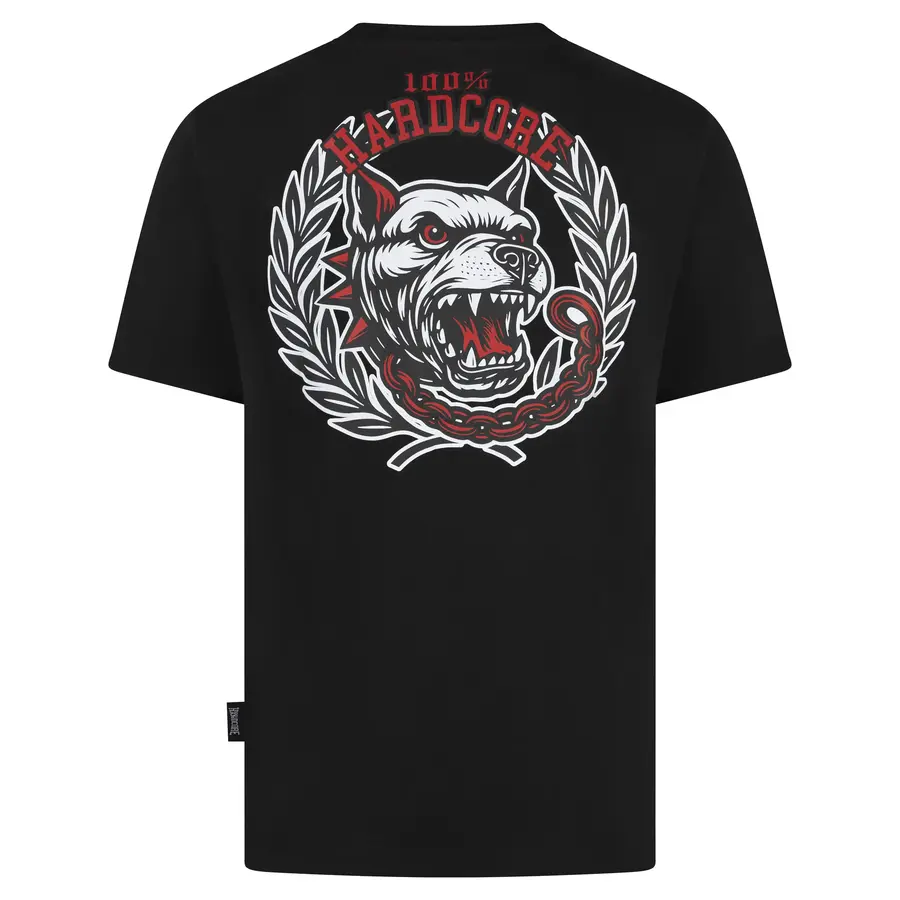 100% HC T-shirt Unleashed Black