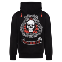100% HC Hooded Zip Ace of Spades