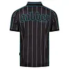 100% HC Footbal Shirt Striped GABBER Turqoise