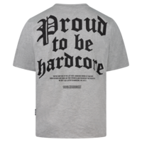 100% HC T-shirt Proud Grey